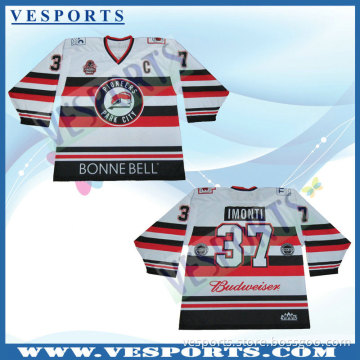 Custom Sublimation 100% Polyester Hockey Jersey for Trainning